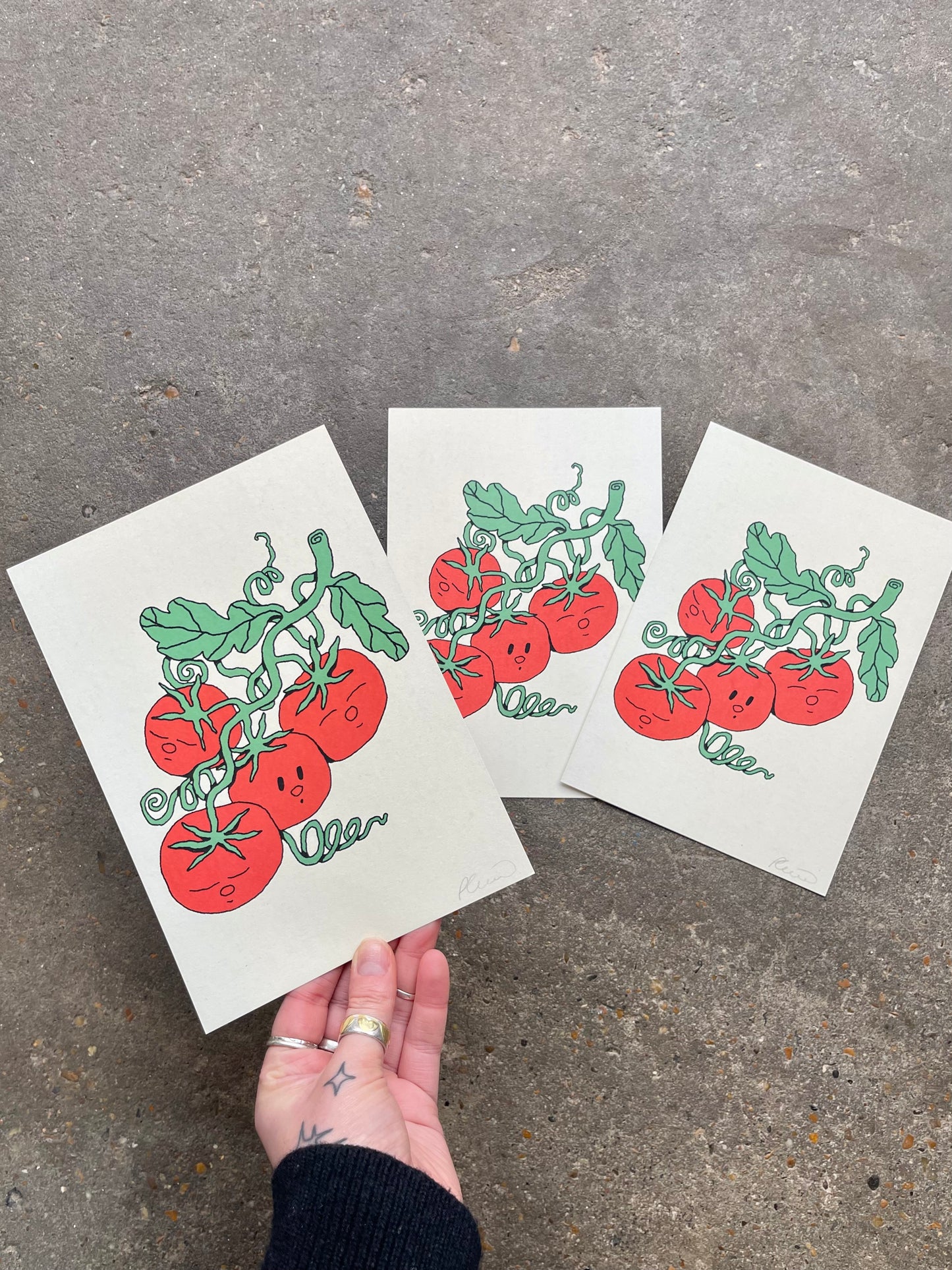 ‘Tomatoes’ - A5 Print