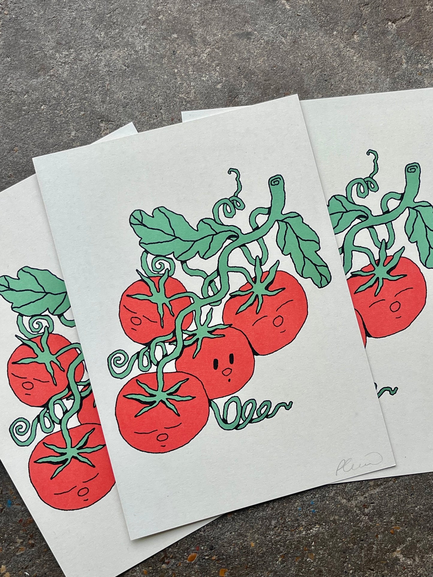 ‘Tomatoes’ - A5 Print