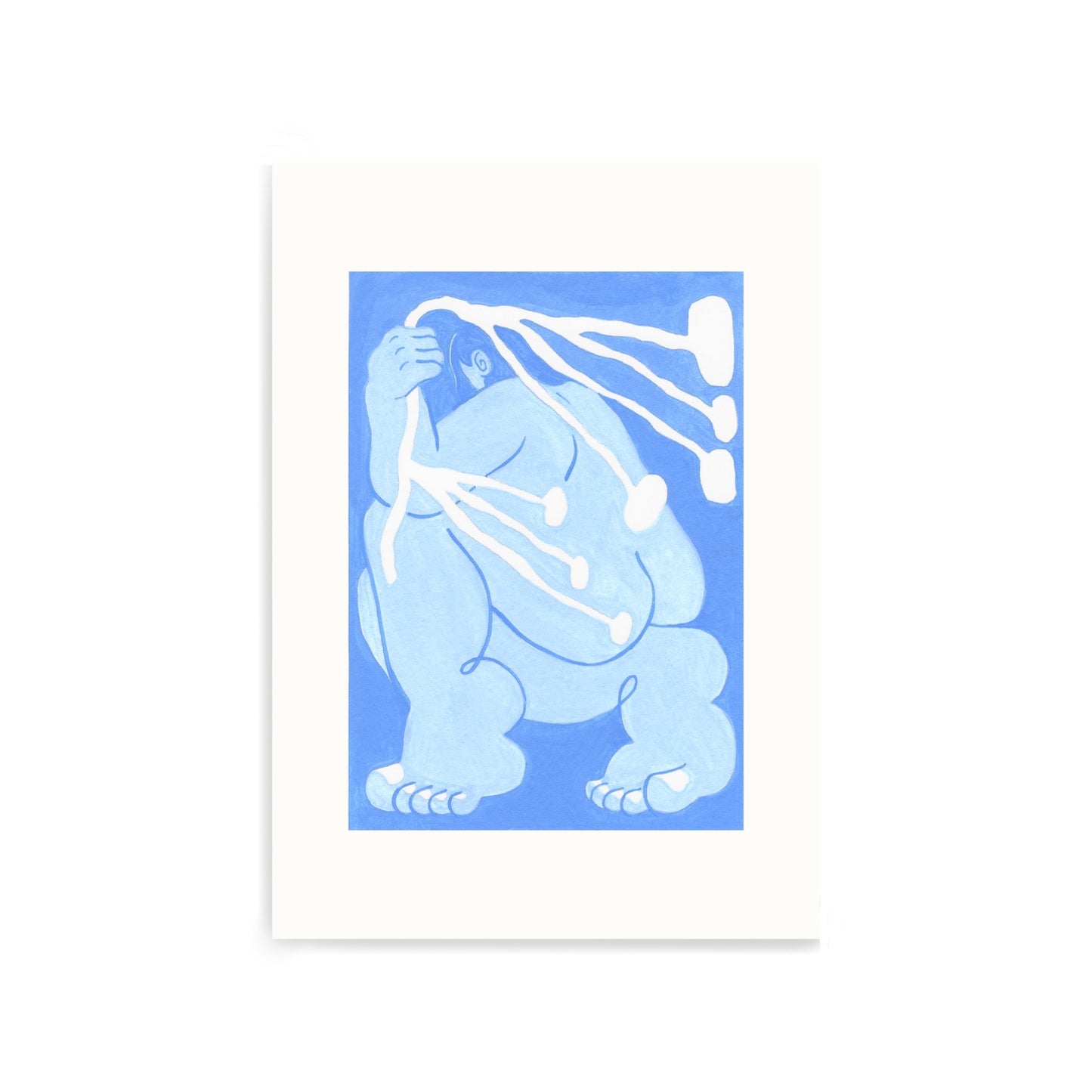 'Into the Wind' - A5 Print