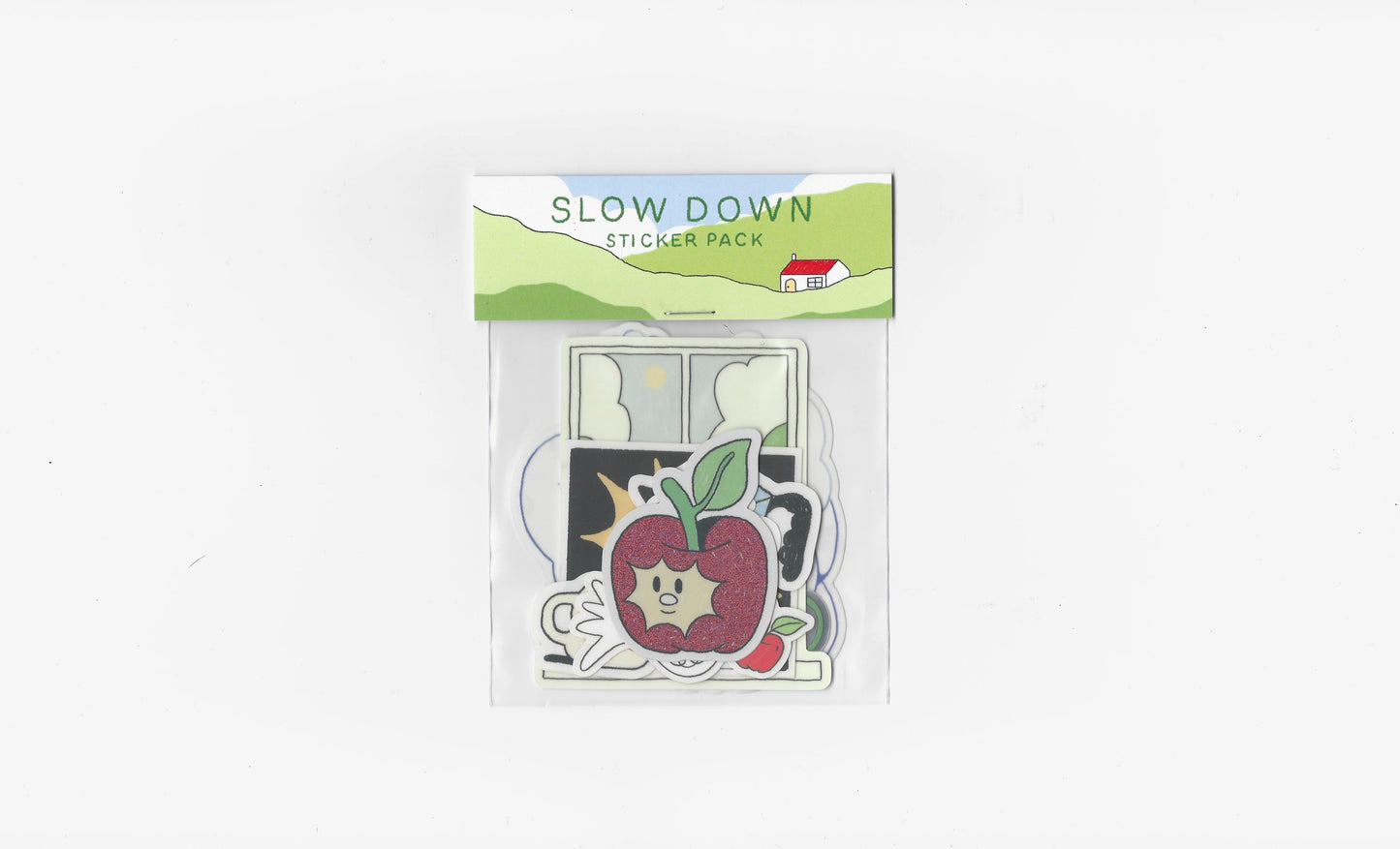 New! 'Slow Down' Sticker pack