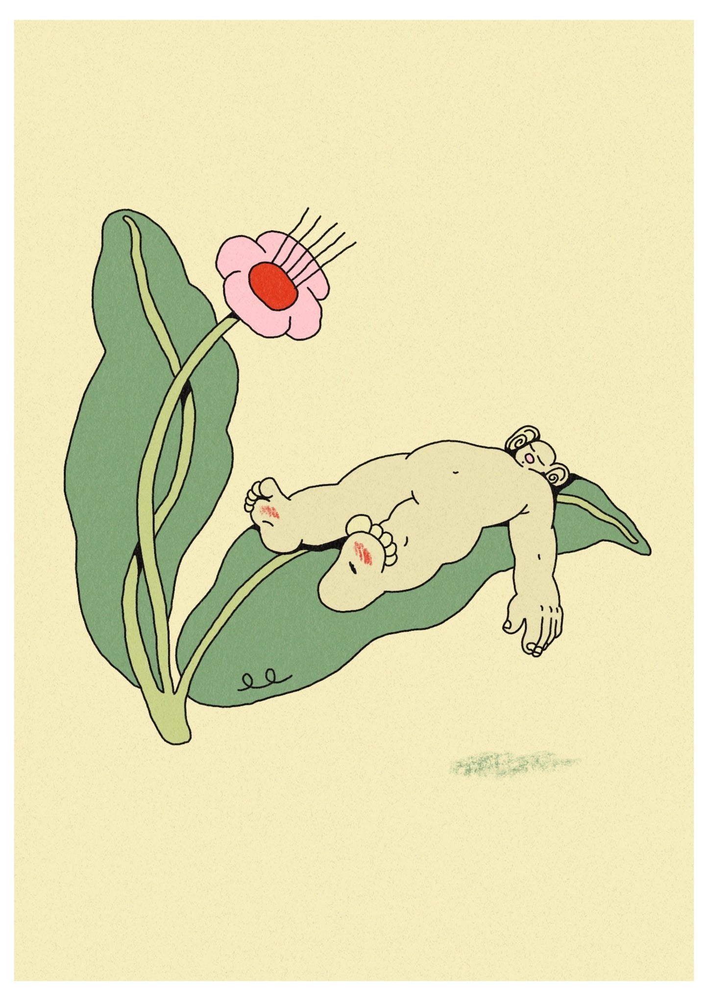 'Sleepy' - A4 print *pre-order*