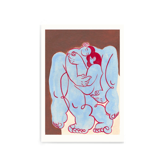 'Squeeze' - A5 Print