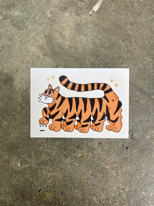 'Tigerpillar' - A5 Print