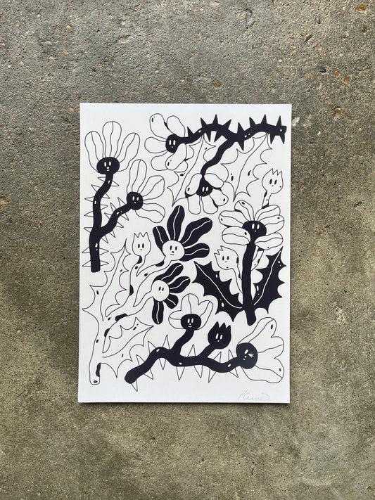 'Thorns' - A4 Print