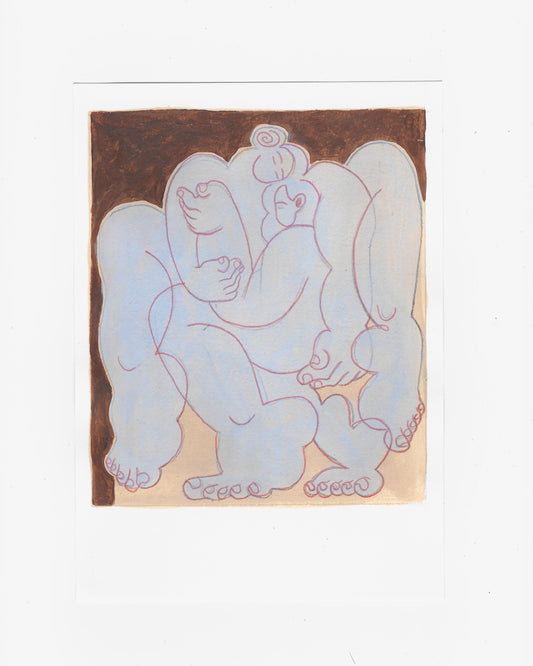 'Deep Squeeze' version one - original artwork