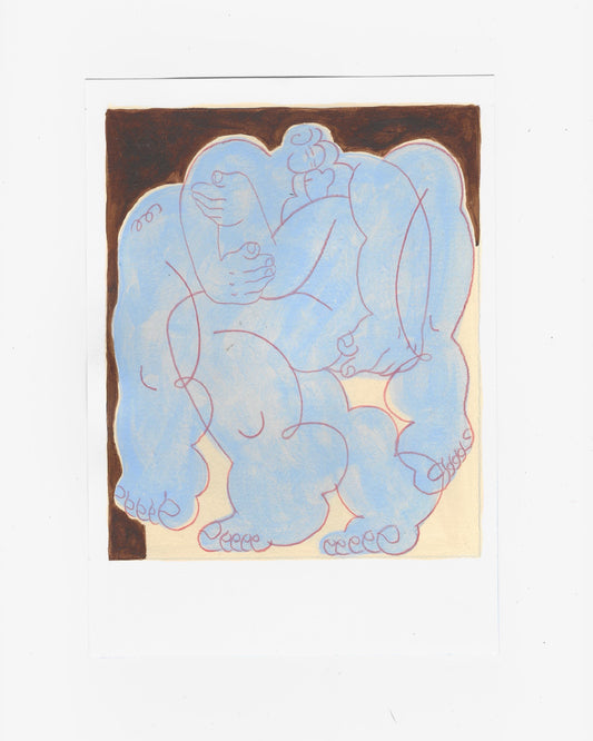 'Deep Squeeze' version two - original artwork