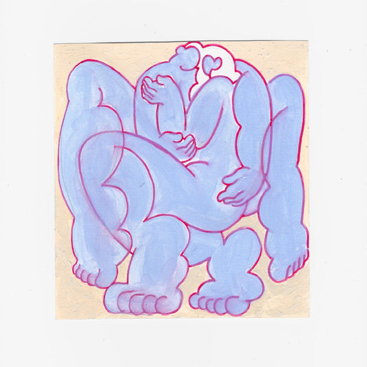 'Deep Squeeze' version three - original artwork