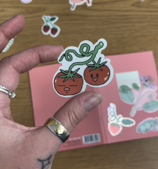 'Tomato' - vinyl sticker